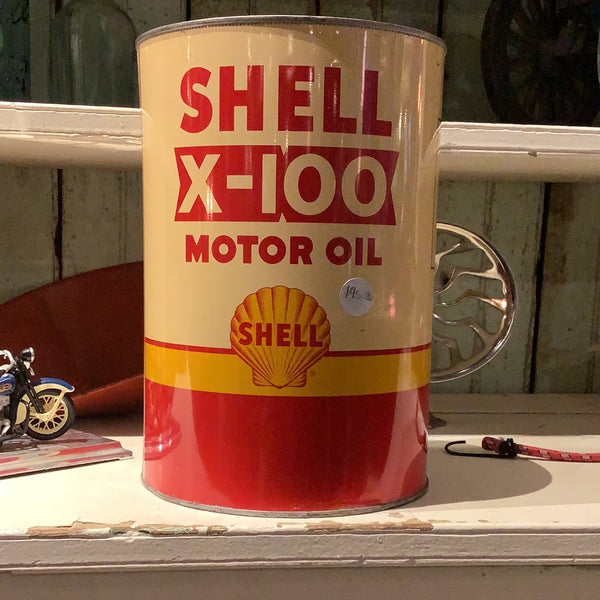 Shell Motor Oil Can