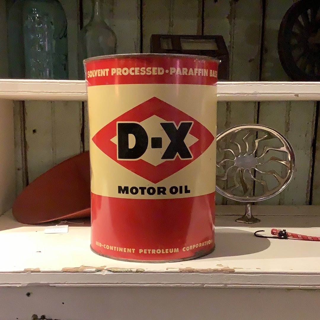 DX Motor Oil Can