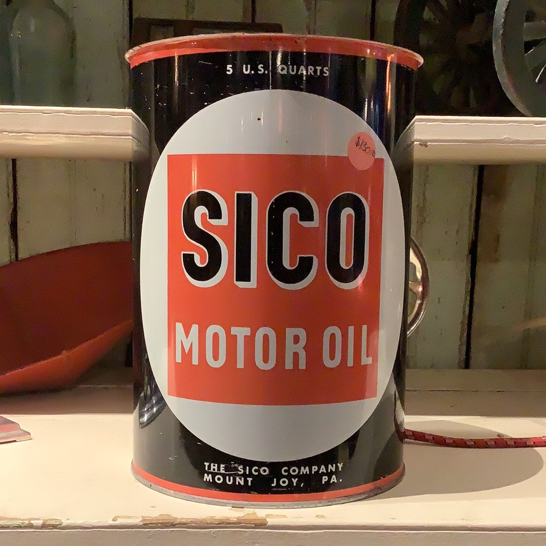Sico Motor Oil Can