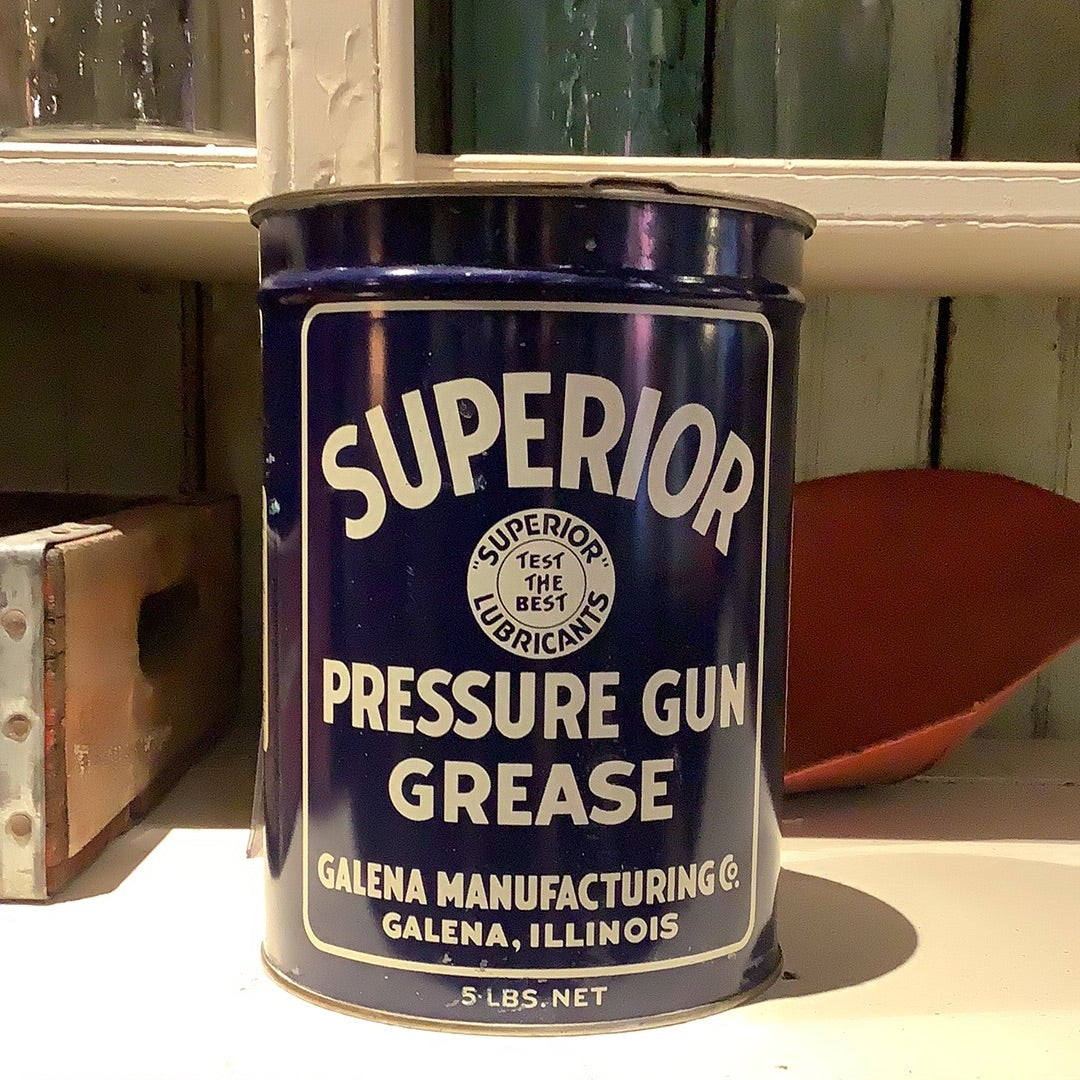 Superior Pressure Gun Grease Can