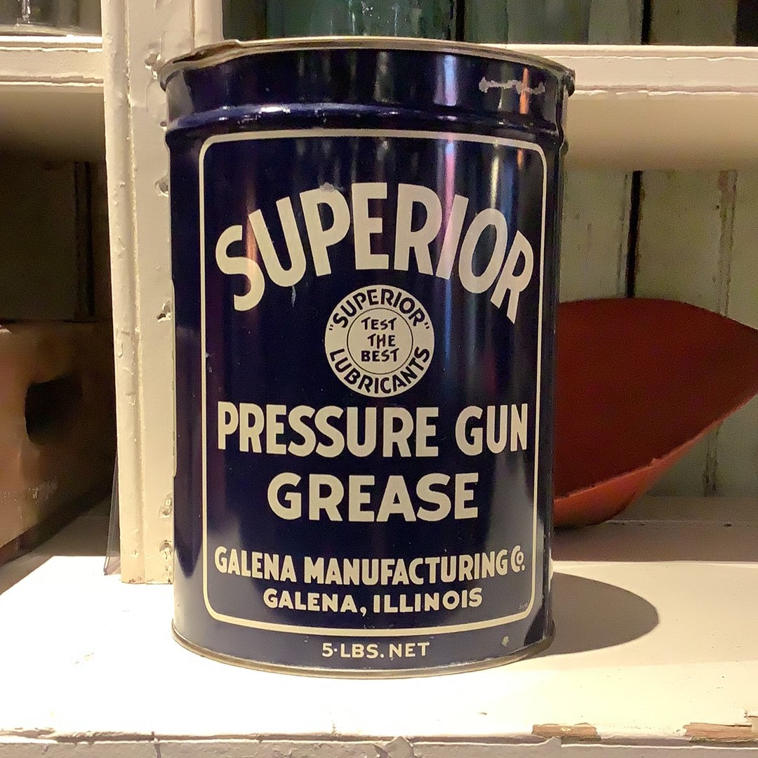 Superior Pressure Gun Grease Can